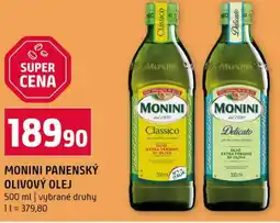 Terno Monini panenský olivový olej nabídka