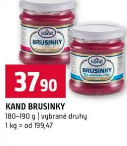 Terno Kand brusinky nabídka