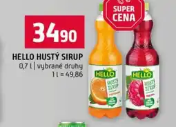 Terno Hello hustý sirup nabídka