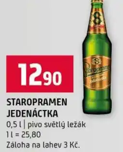 Terno Staropramen jedenáctka nabídka
