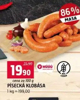 Terno Písecká klobása nabídka