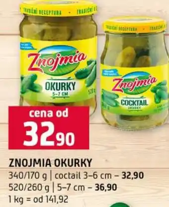 Terno Znojmia okurky nabídka
