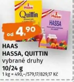 Terno Haas hassa, quittin nabídka
