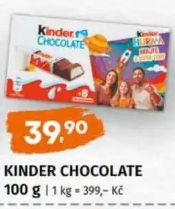 Terno Kinder chocolate nabídka