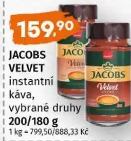 Terno Jacobs velvet instantní káva nabídka