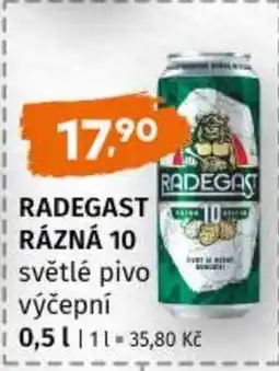 Terno Radegast rázná 10 nabídka