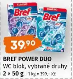 Terno Bref power duo WC blok nabídka