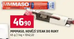 Terno Mmmaso, hovězí steak do ruky nabídka