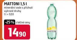Terno Mattoni minerální voda s příchutí nabídka