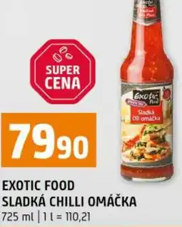 Terno Exotic food sladká chilli omáčka nabídka