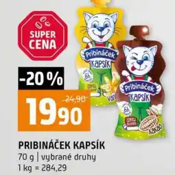 Terno Pribináček kapsík nabídka