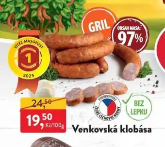 MP Krásno Venkovska klobasa nabídka