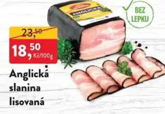 Anglická slanina lisovaná