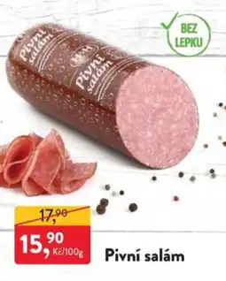 MP Krásno Pivní salám nabídka