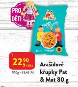 MP Krásno Arašídové křupky Pat & Mat nabídka