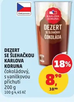 Penny Market Dezert se šlehačkou karlova koruna nabídka