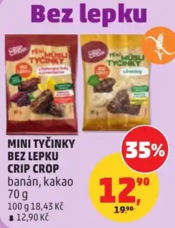 Penny Market Mini tyčinky bez lepku crip crop nabídka