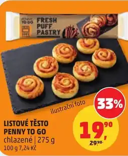 Penny Market Listové těsto penny to go nabídka