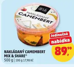 Penny Market Nakládaný camembert mix & share nabídka