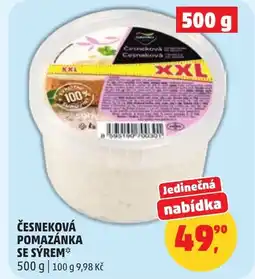 Penny Market Česneková pomazánka se syrem nabídka