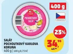 Penny Market Salát pochoutkový karlova koruna nabídka