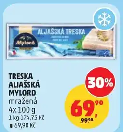 Penny Market Treska aljašská mylord mražená nabídka