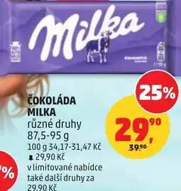 Penny Market Čokoláda milka nabídka