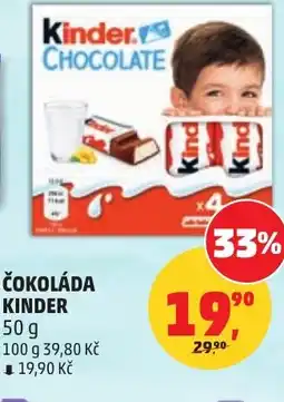 Penny Market Čokoláda kinder nabídka