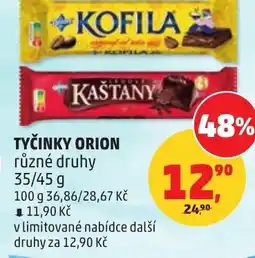 Penny Market Tyčinky orion nabídka