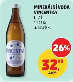 Penny Market Minerální voda vincentka nabídka