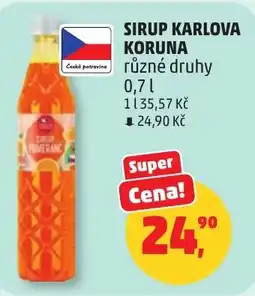 Penny Market Sirup karlova koruna nabídka