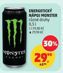 Penny Market Energetický nápoj monster nabídka