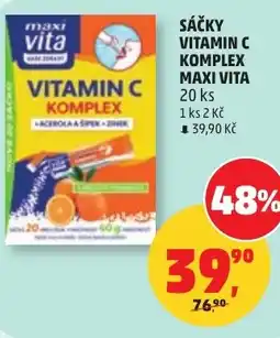 Penny Market Sáčky vitamin C komplex maxi vita nabídka