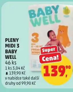 Penny Market Pleny midi 3 baby well nabídka