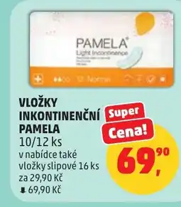 Penny Market Vložky inkontinenční pamela nabídka