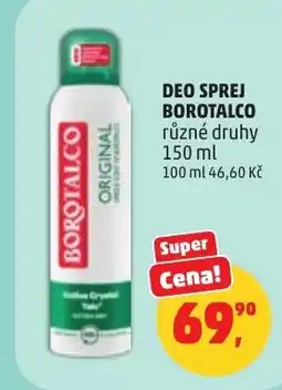 Penny Market Deo sprej Borotalco nabídka