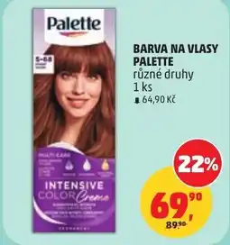 Penny Market Barva na vlasy palette nabídka