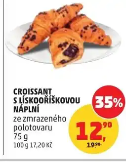Penny Market Croissant s lískooříškovou náplní nabídka