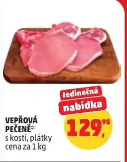 Penny Market Vepřová pečeně s kostí, plátky nabídka