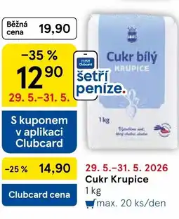 Tesco Cukr Krupice nabídka