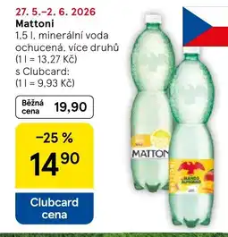 Tesco Mattoni nabídka