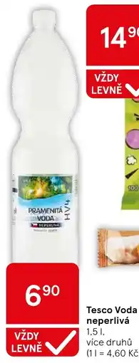 Tesco Tesco Voda neperlivá nabídka