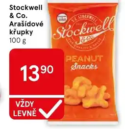 Tesco Stockwell & Co. Arašídové křupky nabídka