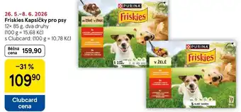 Tesco Friskies Kapsičky pro psy nabídka