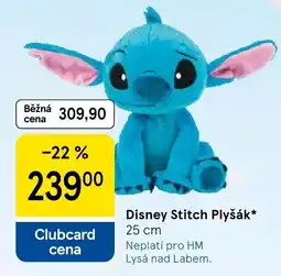 Tesco Disney Stitch Plyšák nabídka
