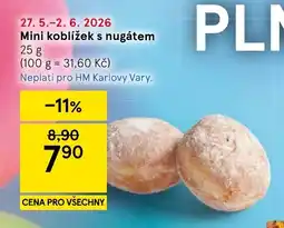 Tesco Mini koblížek s nugátem nabídka