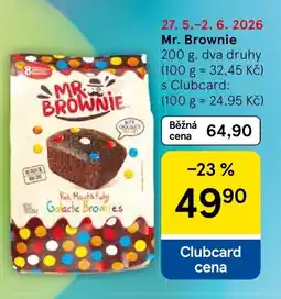 Tesco MR BROWNIE nabídka