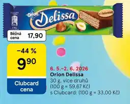 Tesco Orion Delissa nabídka