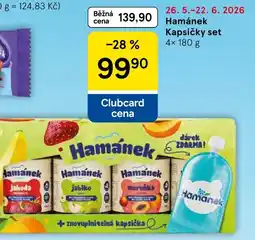 Tesco Hamanek Kapsičky set nabídka