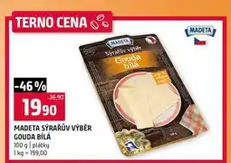 Terno MADETA SÝRAŘŮV VÝBĚR GOUDA BÍLÁ 100 g plátky nabídka